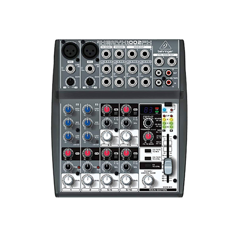 Behringer xenyx 1002 fx подключение к компьютеру