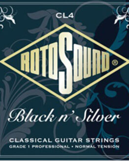 Струны для классической гитары Rotosound CL4 Black n’ Silver