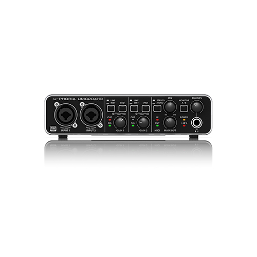 Звуковая карта behringer umc204hd настройка