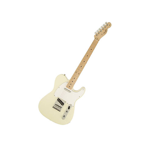 Fender squier affinity telecaster on sale mn arctic white